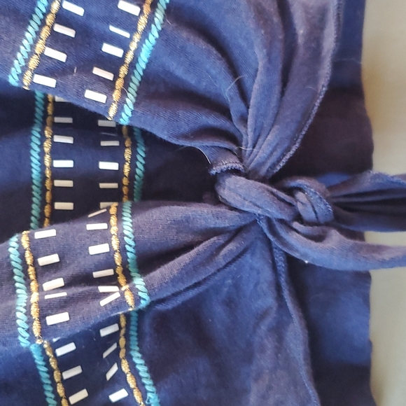 Victoria's Secret Embellished Front Tie Tank Top - Picture 2 of 4